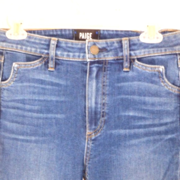 NEW Paige Jeans Women 27 Blue Denim NWOT Menwomenstyles - Picture 2 of 5